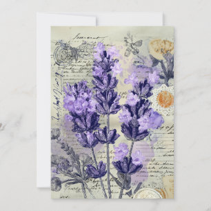 Lavender Hour Soft Lavender Invitation