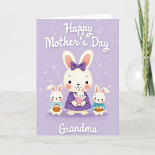 Lavender Hues Grandmas Day Card