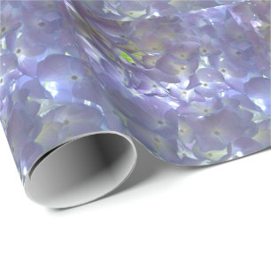 Lavender Hydrangeas Wrapping Paper