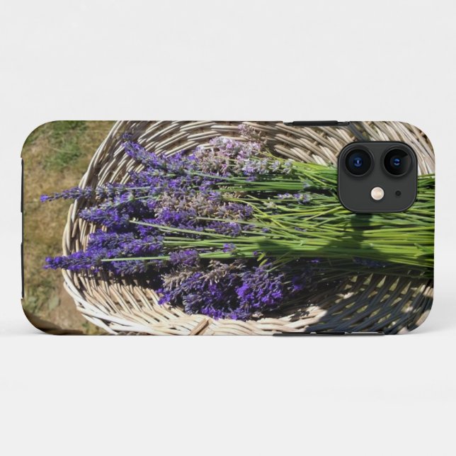 Lavender in a Basket Case-Mate iPhone Case (Back (Horizontal))