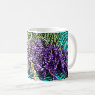 Lavender in a Basket Coffee Mug