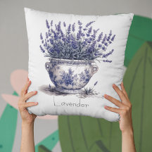 Lavender in Delft Blue