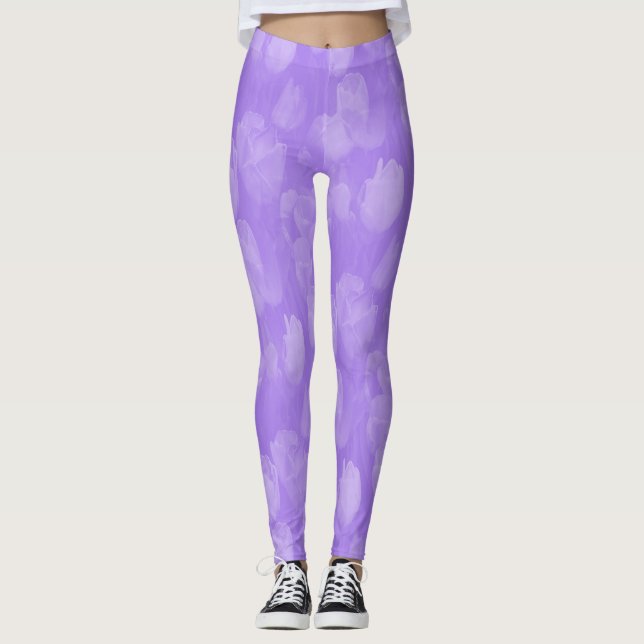 Lavender in Love.... Leggings (Front)