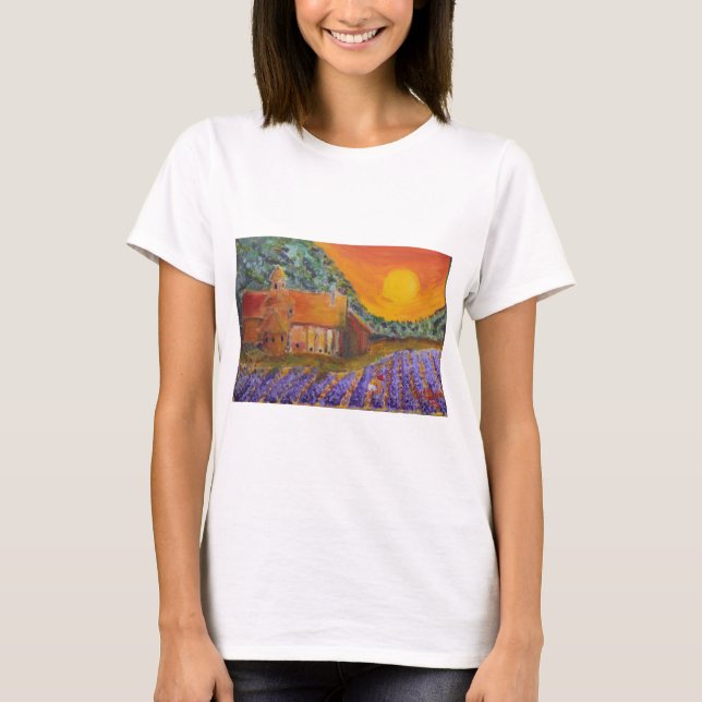 Lavender in Provence T-Shirt (Front)
