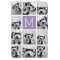 Lavender Instagram Photo Collage Custom Monogram