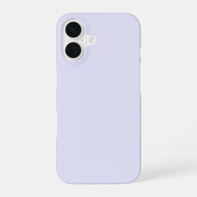 Lavender iPhone 16 Case (Back)