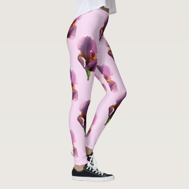 Lavender Irises....... Leggings (Right)