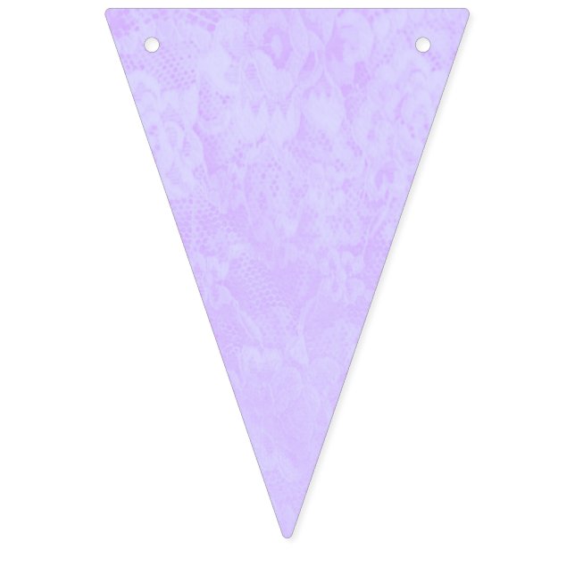 Lavender Lace Bunting (Sixteenth Flag)