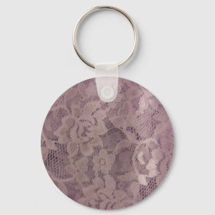 Lavender Lace Key Ring