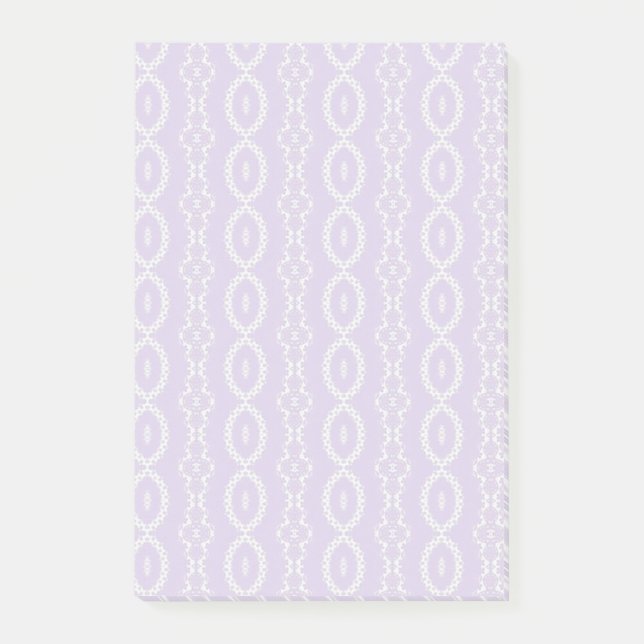 Lavender Lace Post-it Notes (Front)