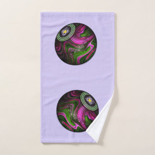 Lavender Lawn Bowls, Hand Towel