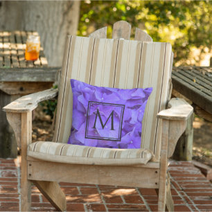 Lavender lilac purple Hydrangeas purple Flowers Cushion