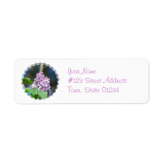 Lavender Lilacs Mailing Labels