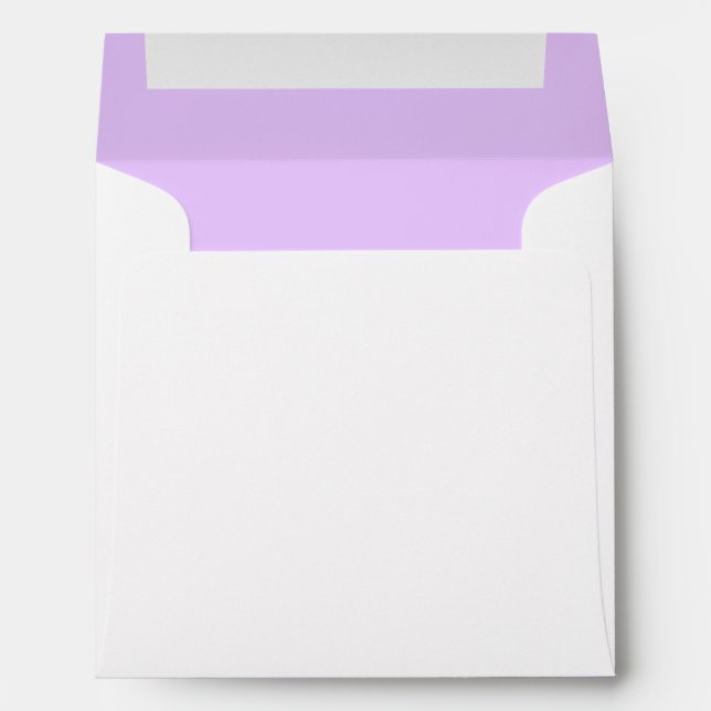 Lavender Lined Envelopes (Back (Bottom))