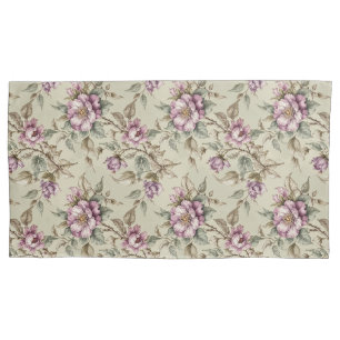 Lavender Long Stem Roses Pillowcase