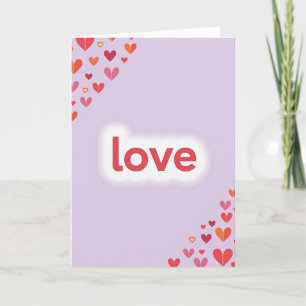 Lavender Love Card