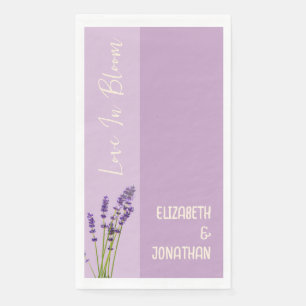 Lavender Love Wedding Napkin