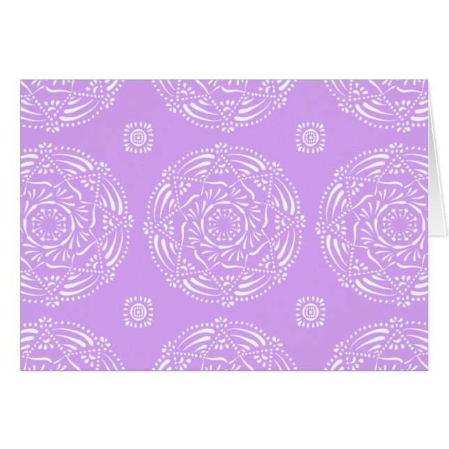Lavender Mandala (Front Horizontal)