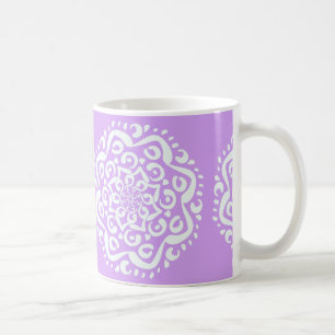 Lavender Mandala Coffee Mug