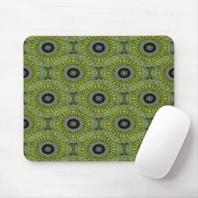 Lavender Mandala Garden...... Mouse Pad (With Mouse)