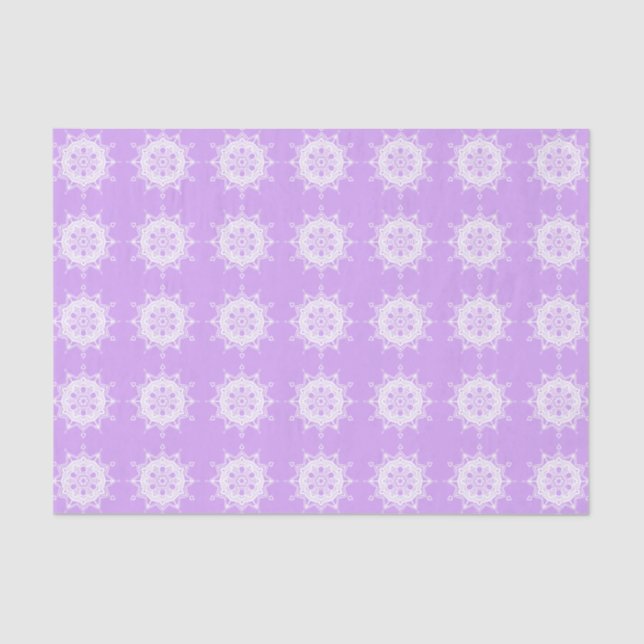 Lavender Mandala Tissue Paper (Front)