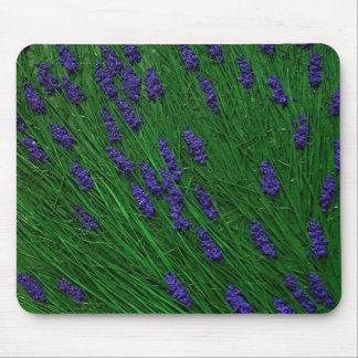 Lavender meadow mouse pad