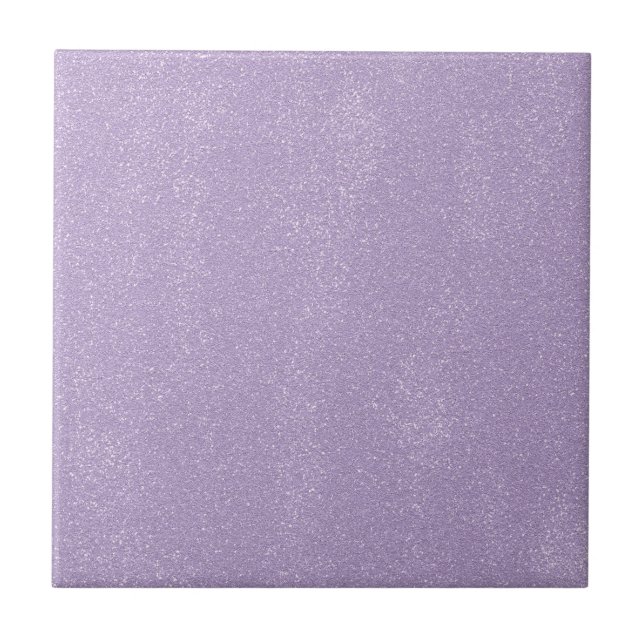 Lavender Mess Ceramic Tile (Front)