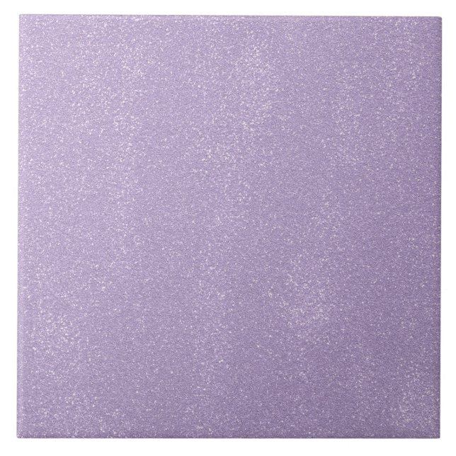 Lavender Mess Ceramic Tile (Front)