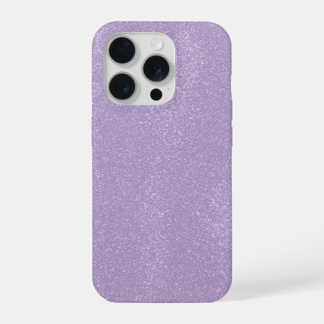 Lavender Mess iPhone Case (Back)