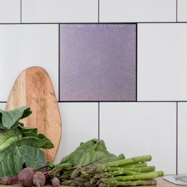 Lavender mist Ceramic tile (Lavender mist ceramic tile for kitchen or bath.)