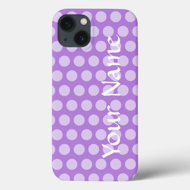 Lavender Moroccan Moods Dots Case-Mate iPhone Case (Back)