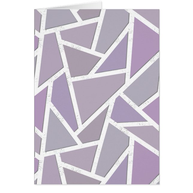 Lavender mosaic pattern (Front)