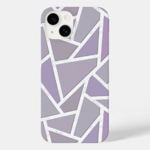 Lavender mosaic pattern  Case-Mate iPhone 14 case