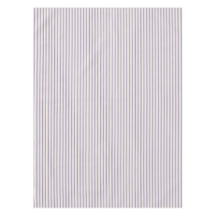 Lavender Narrow Ticking Stripe Tablecloth