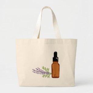 Lavender Oil Large Tote Bag