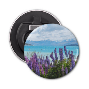 lavender on the lake shore bottle opener