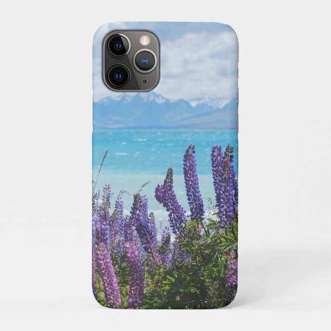lavender on the lake shore Case-Mate iPhone case (Back)