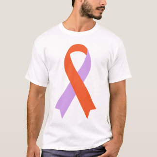 Lavender & Orange Eczema Psoriatic T Shirt