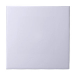 Lavender/Pale Violet E6E6FA - Option to Add Image Ceramic Tile