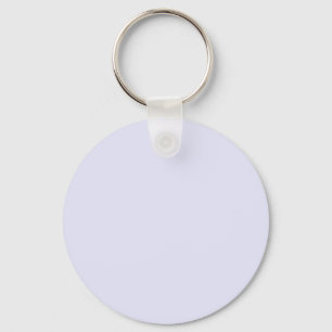 Lavender / Pale Violet E6E6FA - Option to Add Name Key Ring