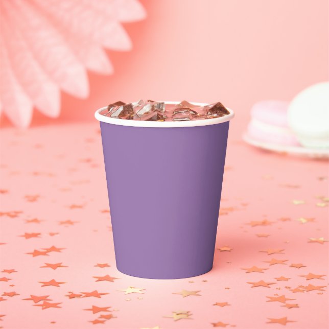 Lavender Paper Cups (Insitu)