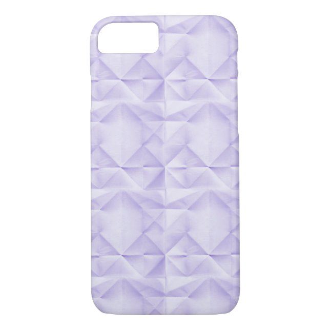 Lavender Paper Origami Pattern Case-Mate iPhone Case (Back)