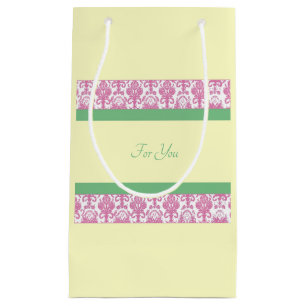 Lavender Personalised Small Gift Bag