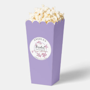 Lavender Pink Lilac Bridal Shower Favour Box