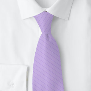 Lavender Pinstripe Tie
