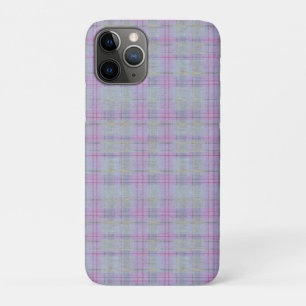 Lavender Plaid Harmony  iPhone 11 Pro Case