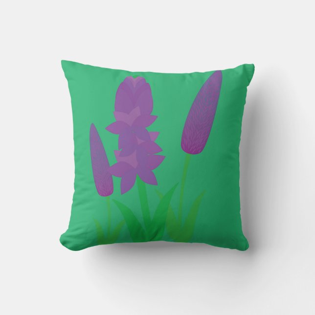 Lavender Plants Cushion (Front)