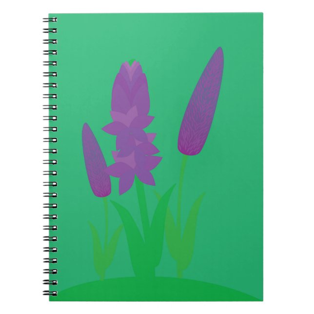 Lavender Plants Notebook (Front)
