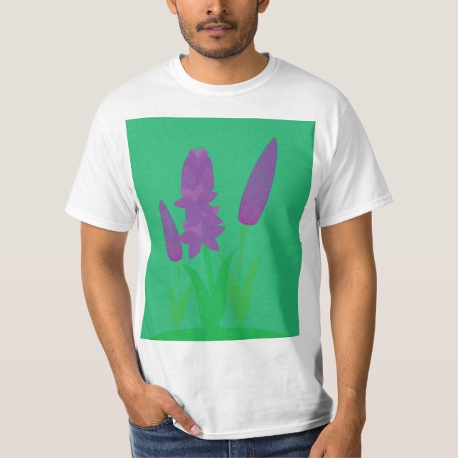 Lavender Plants T-Shirt (Front)