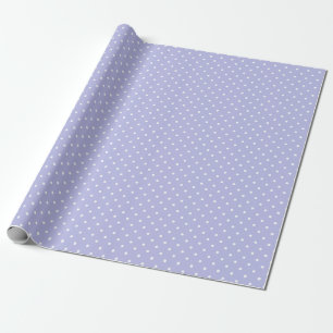 LAVENDER POLKA DOTS WRAPPING PAPER